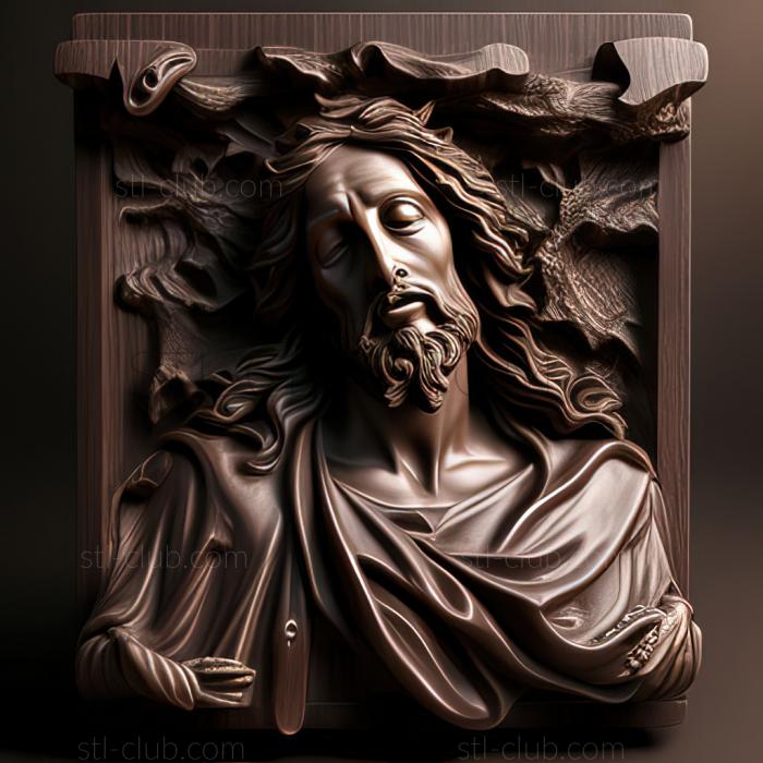 3D model st jesus (STL)